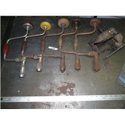 Hand Drill Braces, Anvil Vice