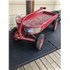 Image 1 : Late '30s early '40s red wagon, stainless trim
