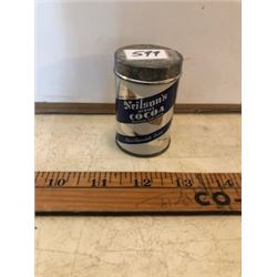 Salesman free sample Neilson's Cocoa litho tin