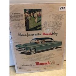 1953 Monarch ad