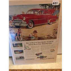 1952 Chevy Ad