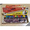 Image 1 : 1940's - 50's NOMA 15 Light Christmas Lights (Working) *Original Box*