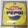 Image 1 : Pepsi Clock - working, was hanging in glass shop in Prince Albert for many years