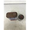 Image 2 : Vintage Cone Top Warners And Gunk Brake Fluid Tins - Full