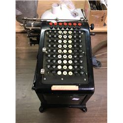 1910 "Burroughs" Deluxe Adding Machine