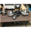 Image 1 : Stainless Steel Pots & Pans Lot