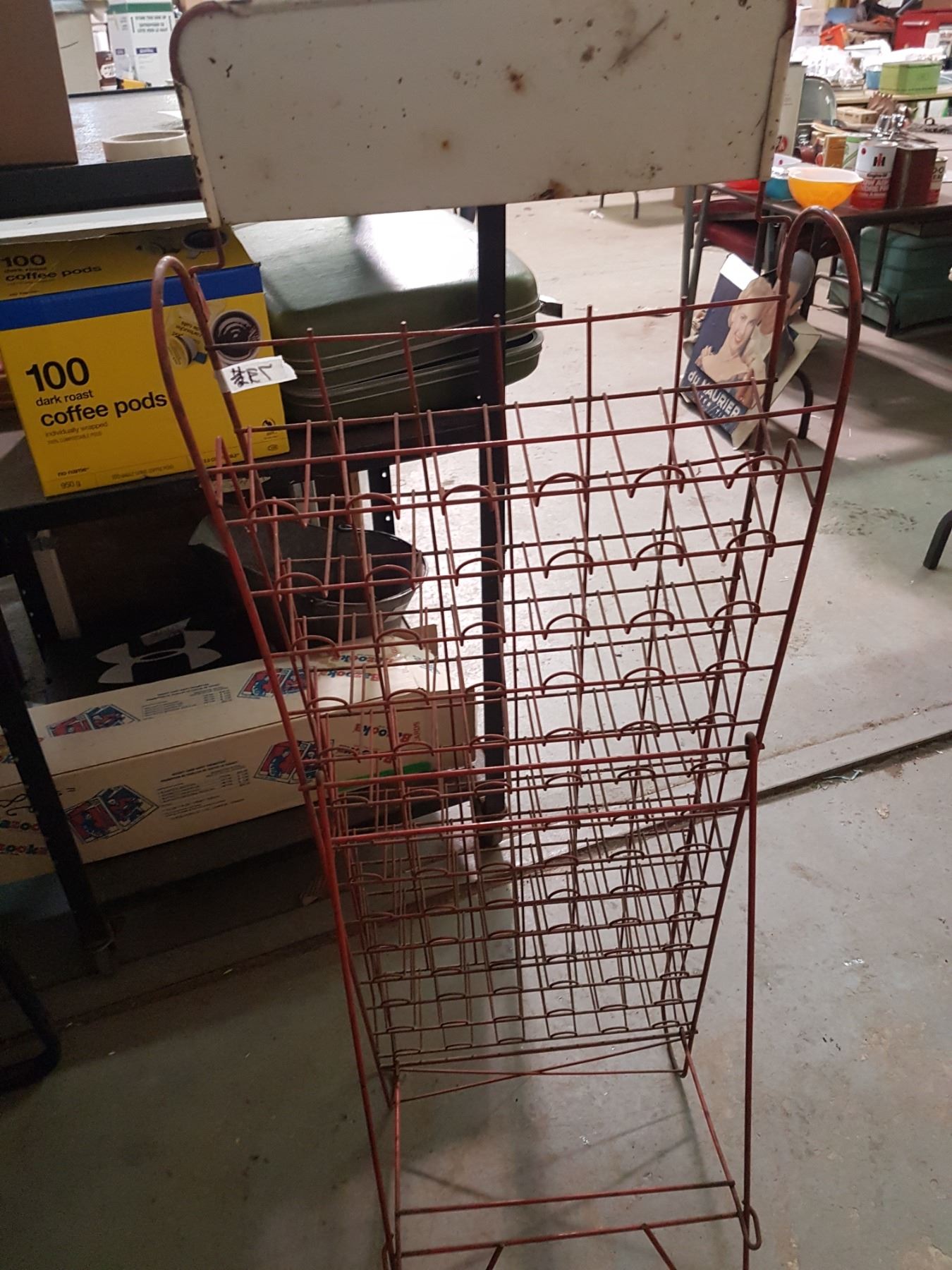 Coke Bottle Return Rack