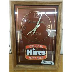 Vintage Hires Root Beer Clock