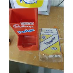 Plastic Cadburys Fudge Dispenser