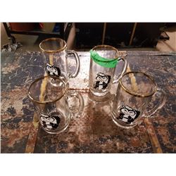 4 Skunk Glasses