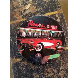 Rosies Diner Bottle Cap Sign