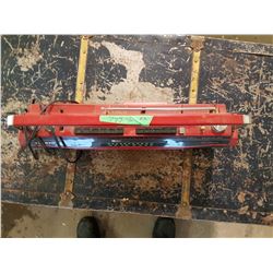 Red Radio Cassette Player