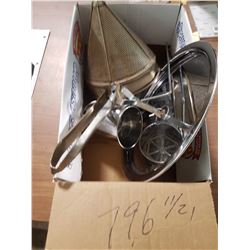 Sifters and  Plate & Misc. Items