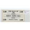 Image 1 : The Days of ’98 Eagles’ Dance Hall, Skagway, Alaska $1000 Scrip. Scarce. VF+.