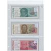 Image 1 : Lot of 3 different Argentina notes: 1985-1989 1 Austral; 1986-1989 5 Australs; 1985-1990 100 Austral