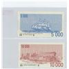 Image 2 : Lot of 2 different Reader’s Digest notes: 5000 & 10000 Reader’s Digest Dollars Scrip. Both Unc.