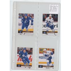Lot of 4 Toronto Maple Leafs NHL Hockey Cards: Phil Kessel, Dion Phaneuf, Jake Gardiner, Mike Komisa