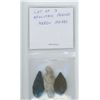Image 1 : Lot of 3 Neolithic Period Arrow Heads.