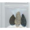 Image 2 : Lot of 3 Neolithic Period Arrow Heads.