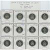 Image 1 : Lot of 12 different Collector 50 cents 1968 – 2000. 1968, 1969, 1970, 1971, 1975, 1976 Round Jewels,