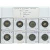 Image 1 : Lot of 8 different Collector Toonies 1997W – 2005. 1997W, 1998W, 1999 Nunavut, 2000 Knowledge, 2000W