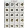 Image 1 : Lot of 20 different French coins including 1909 10 centimes, 1944 Vichy 2 francs, plus high denomina