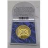 Image 2 : Waverley Paddle Steamer 22 karat gold plated medal. In case of issue.