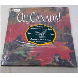 Oh Canada 1987-1997 Uncirculated 7-coin set. Commemorates the 10th Anniversary of the first Loonie. 