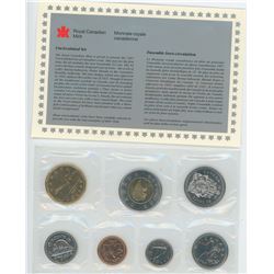 1997W 7-coin Proof Like Set. Winnipeg Mint issue.