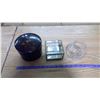 Image 8 : WOODEN CONTAINER, SMALL GLASS DISPLAY, SMALL GLASS JAR