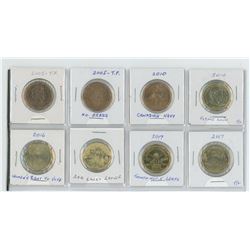 eight variety loonies