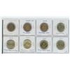 Image 1 : eight variety loonies