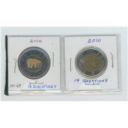 2010-14 and 16 serrations toonies
