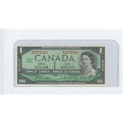1967 bank of Canada dollar bill - choice UNC