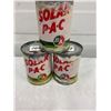 Image 2 : 3 Vintage Solar P.A.C Tins
