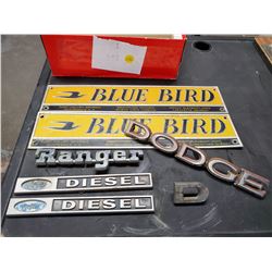 BOX OF TRUCK / BUS BADGING