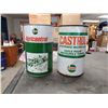 Image 1 : 2 X CASTROL OIL TINS (ONE FULL)