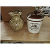 Image 3 : TIM HORTONS CONTAINER & CERAMIC VASE