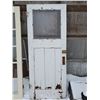 Image 1 : WOODEN EXTERIOR DOOR W/ LOCK