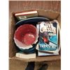 Image 1 : Box Lot Books & Kitchenware