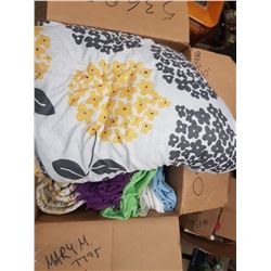 Box Lot Linens & Blankets