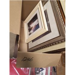 Lot Pictures & Oranment Storage & Picture Frames