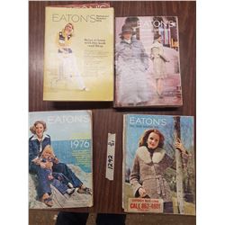 Lot Vintage Eatons Catalouges