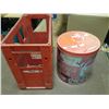 Image 1 : Coca - Cola Crate and Tin
