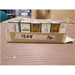 Lot of Spice Tins