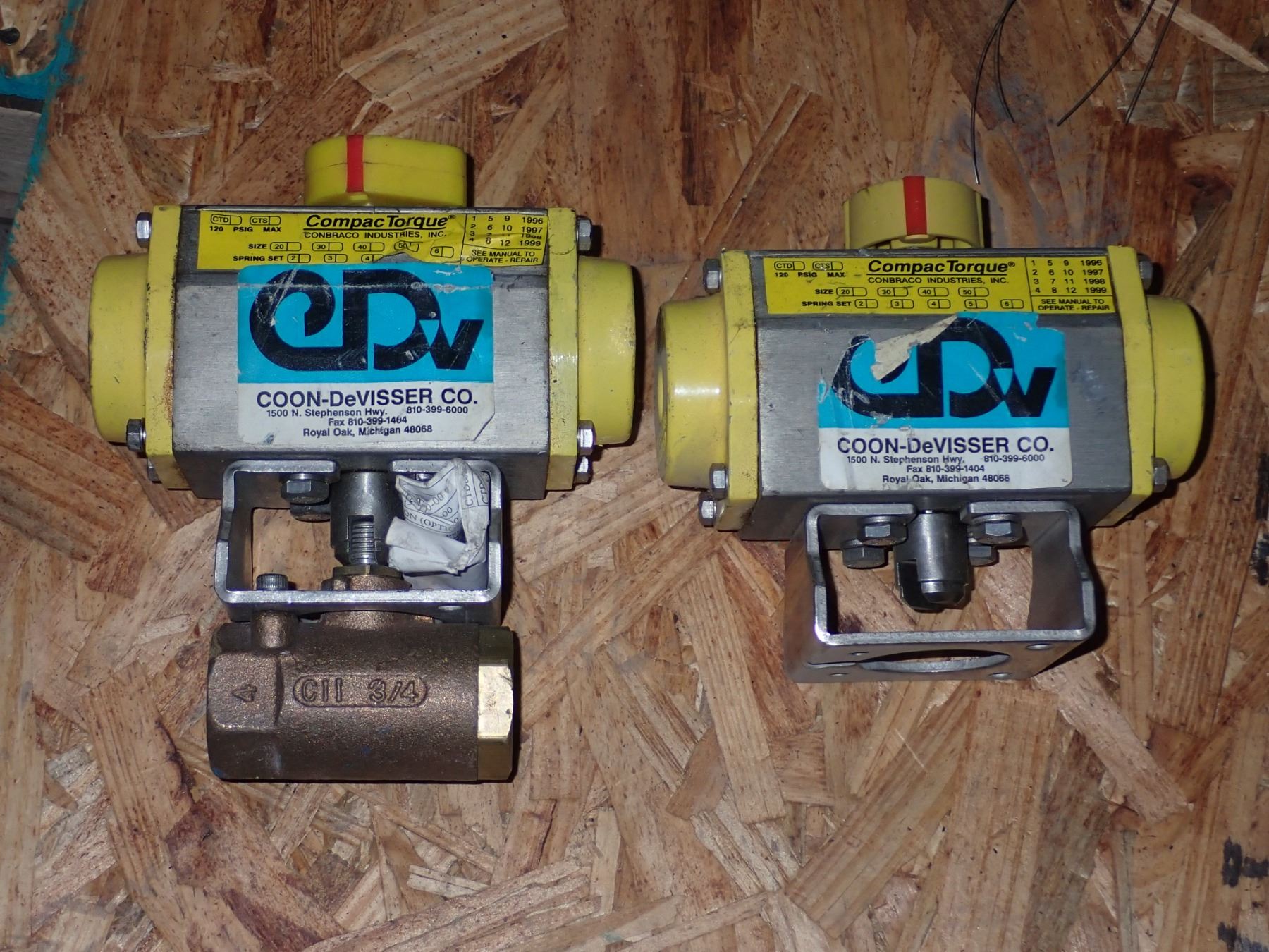 Compac Unit Lot of (2) Compac Torque Units - BTM Industrial