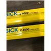 Image 2 : (2) SICK C 4000 XC40E-0903A0A0CBA0 & XC40S-0903A0A00BA0 SAFETY SCANNER