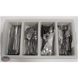 CUTLERY TRAY W/ ASSORTED CUTLERY