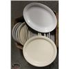 Image 1 : LOT OF APPROX. 25 OVAL SERVING PLATES