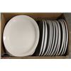Image 1 : LOT OF APPROX. 20 OVAL SERVING PLATES